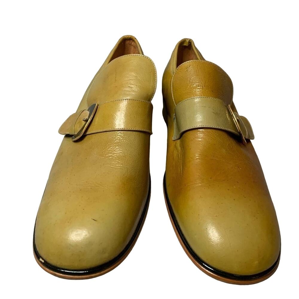 VOLARE Carlo Leoni Shoes Italian Leather Men Sz 8 M Vtg Italian retro loafers